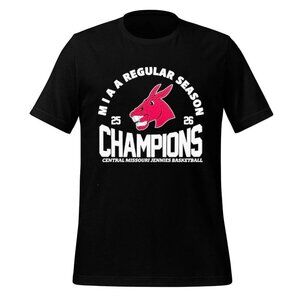 Jennies Basketball Miaa Regular Season Champions 2026 Edition Black Shirt 256